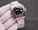 Clean Factory ROLEX GMT 904L Steel 3186 Movement Black Watch